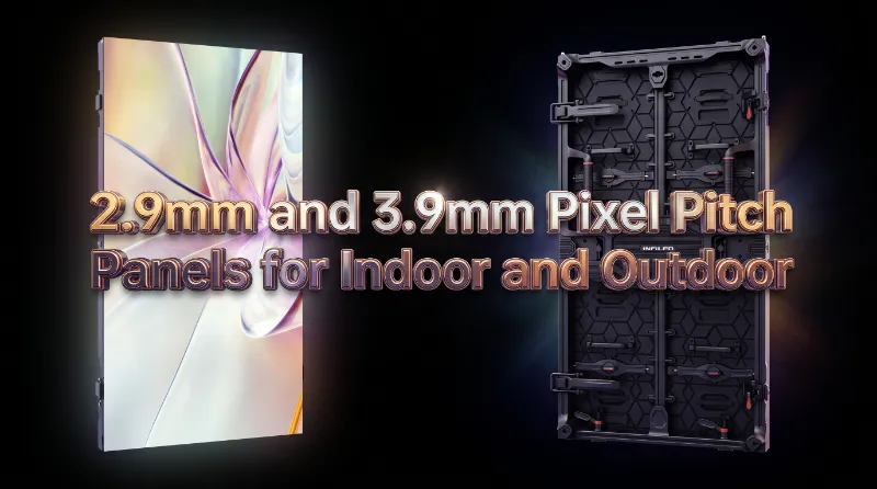 Comparison of 2.9mm and 3.9mm LED wall pixel pitch