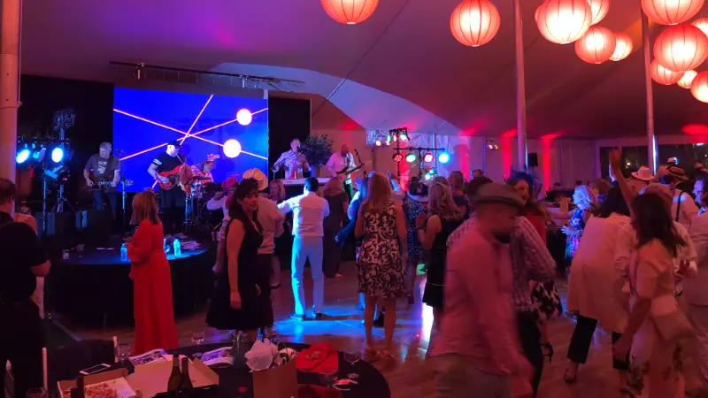 LED Wall Sample Setup