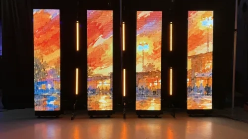 Creative LED Wall Setup